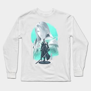 Silver-Haired SOLDIER-2 Long Sleeve T-Shirt